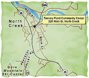 North Creek map