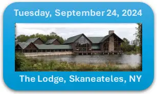 Tuesday, September 24, 2024 The Lodge, Skaneateles, NY