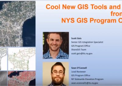 Cool New GIS Tools and Data from the NYS GIS Program Office