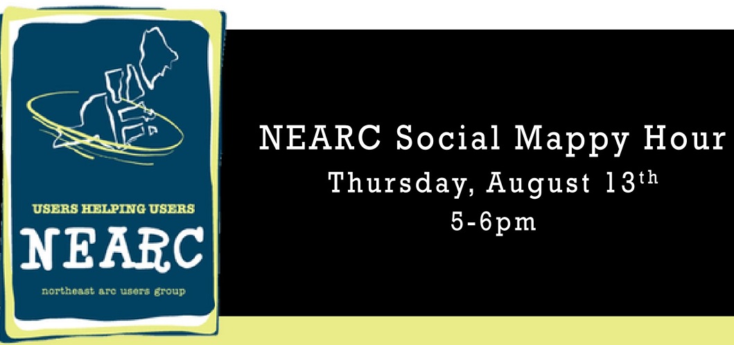 NEARC Mappy Hour | 13 August