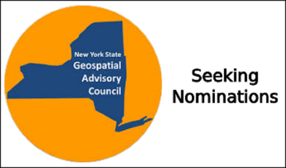 Seeking Nominations for NYS Geospatial Advisory Council