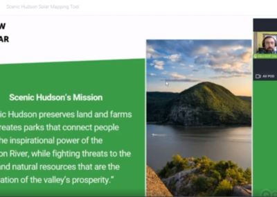 Scenic Hudson’s Solar Mapping Tool: GIS to Support a Renewable Energy Future for the Hudson Valley