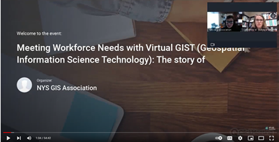 Meeting Workforce Needs with Virtual GIST (Geospatial Information Science Technology)