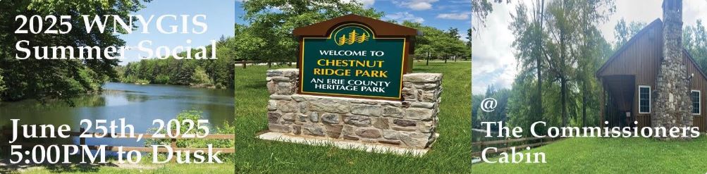 Western NY GIS Users Group Summer Social