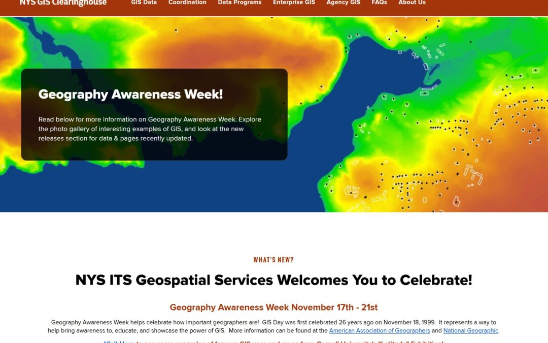 New York State ITS Geospatial Services Presentations from NYGeoCon 2025