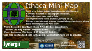 NYS GIS Association - Upcoming Event: Ithaca Mini Map Conference
